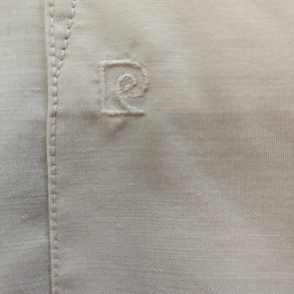 Vintage - Pierre Cardin Button Down Pink Short Sleeve Shirt - NWOT - Size 16 - Picture 3 of 9